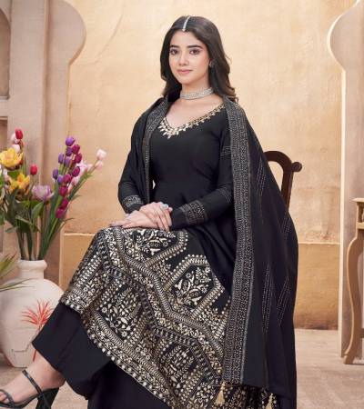 KHUSHBOO FESTIVE FLAIR 41001 TO 41004 DESIGNER SALWAR SUIT WHOLESALER IN INDIA